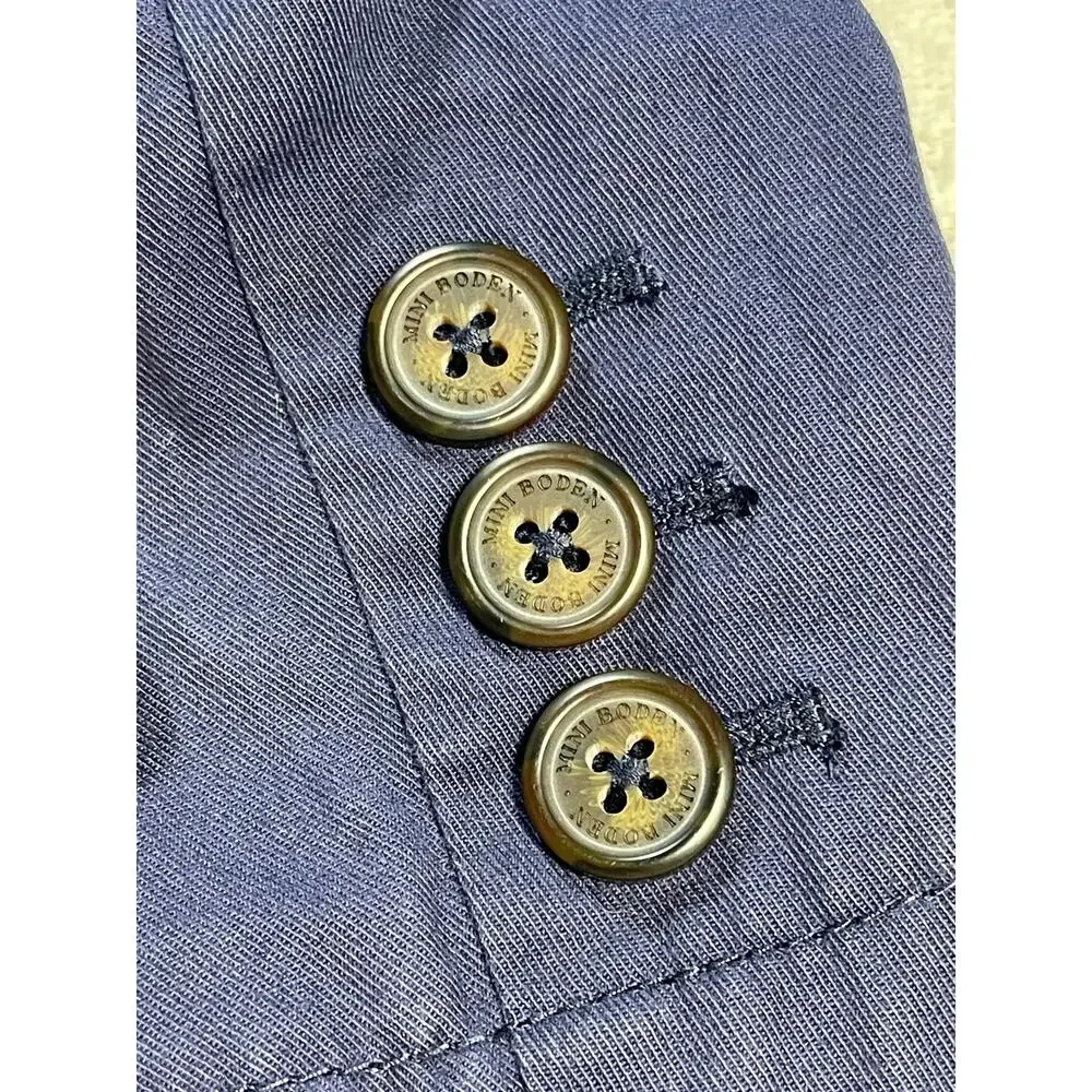 Mini Boden Boys Navy Blazer Jacket | Size 3–4Y